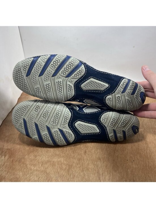 Asics Cael Sanderson v7.0 Men’s 11.5 Wrestling Shoes Boxing Sneaker Gray & Blue main image 5